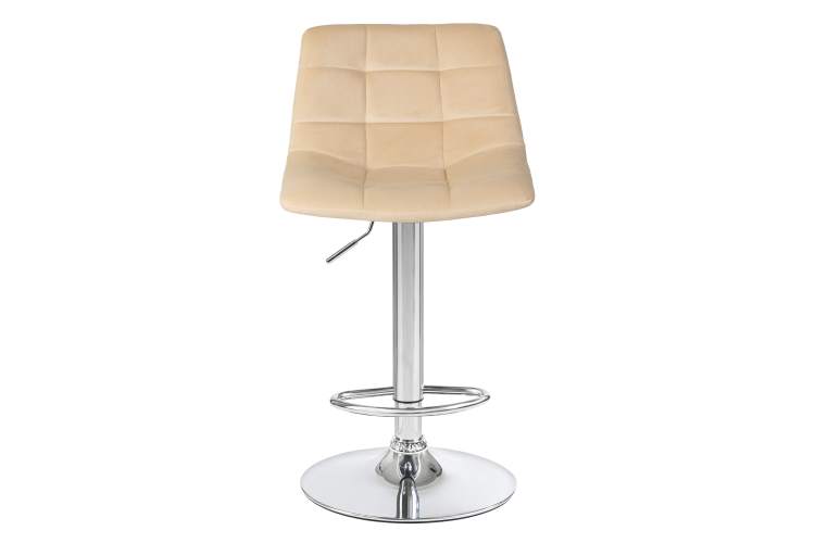 Набор 2 шт Стул барный DOBRIN TAILOR, бежевый велюр (MJ9-10)-6