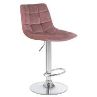 Стул барный TAILOR, пудрово-розовый велюр (MJ9-32) Стул барный TAILOR, пудрово-розовый велюр (MJ9-32)