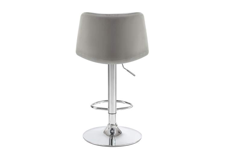 Набор 2 шт Стул барный DOBRIN TAILOR, серый велюр (MJ9-75)-4