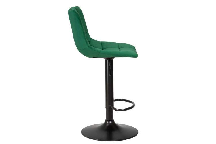 Стул барный DOBRIN TAILOR BLACK, зеленый велюр (MJ9-88)-2