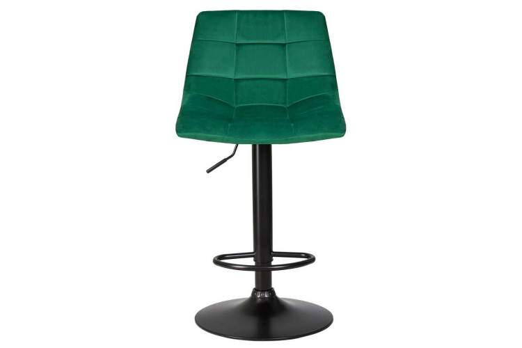 Стул барный DOBRIN TAILOR BLACK, зеленый велюр (MJ9-88)-5