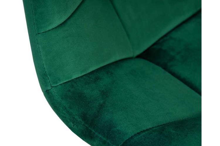 Стул барный DOBRIN TAILOR BLACK, зеленый велюр (MJ9-88)-6