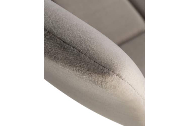 Набор 2 шт Стул барный DOBRIN TAILOR WHITE, серый велюр (MJ9-75)-8