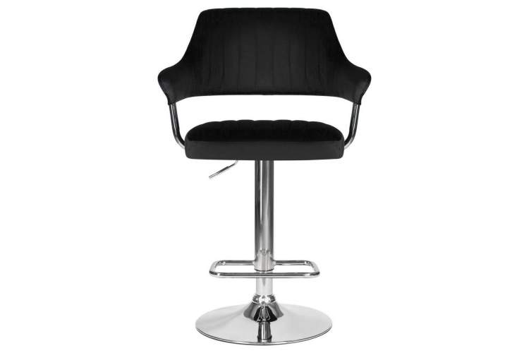 Стул барный DOBRIN CHARLY, черный велюр (MJ9-101)-5