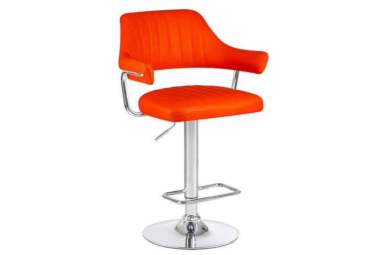 Набор 2 шт Стул барный DOBRIN CHARLY, оранжевый-1