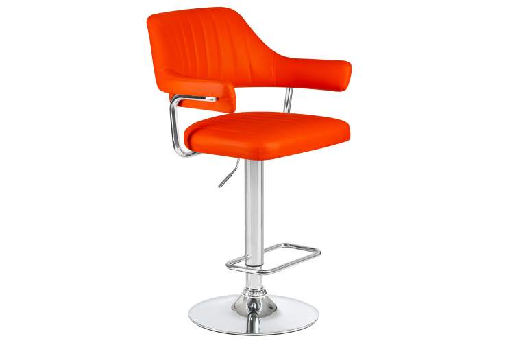 Набор 2 шт Стул барный DOBRIN CHARLY, оранжевый-2