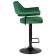 Набор 2 шт Стул барный DOBRIN CHARLY BLACK, зеленый велюр (MJ9-88)