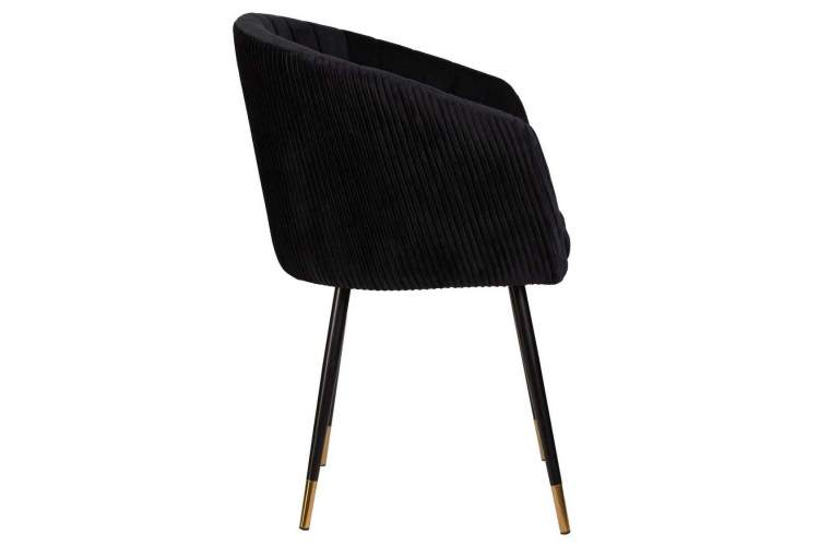 Стул обеденный DOBRIN MARY, черный велюр (1922-21)-2