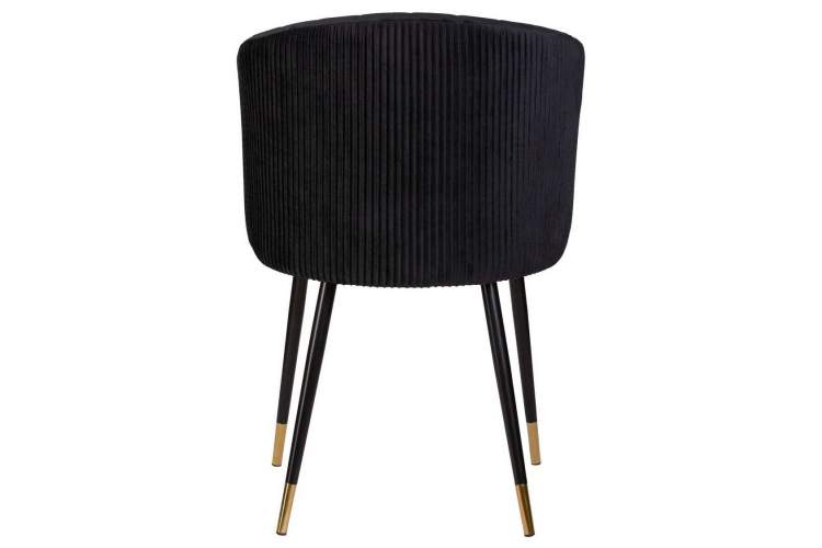 Стул обеденный DOBRIN MARY, черный велюр (1922-21)-4