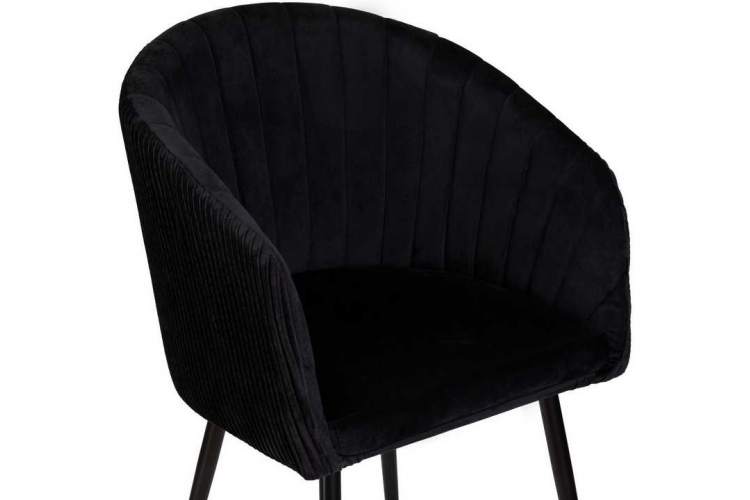 Стул обеденный DOBRIN MARY, черный велюр (1922-21)-6