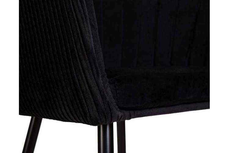 Стул обеденный DOBRIN MARY, черный велюр (1922-21)-7