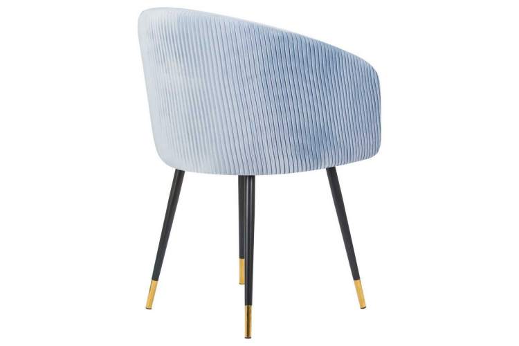 Стул обеденный DOBRIN MARY, серо-голубой велюр (1922-6)-3