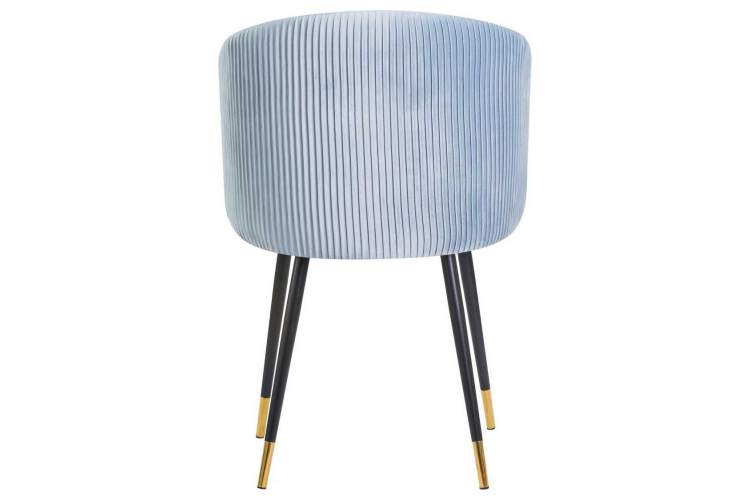 Стул обеденный DOBRIN MARY, серо-голубой велюр (1922-6)-4