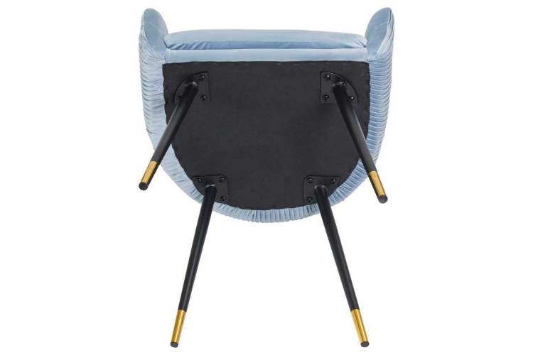 Стул обеденный DOBRIN MARY, серо-голубой велюр (1922-6)-7