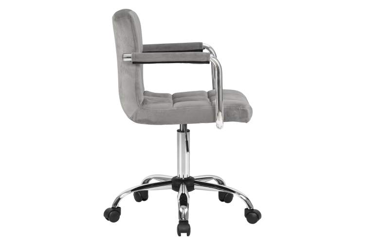 Набор 2 шт Офисное кресло для персонала DOBRIN TERRY, серый велюр (MJ9-75)-3