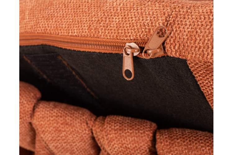 Набор 2 шт Стул барный DOBRIN LEON, оранжевая ткань (LAR 275-27)-11