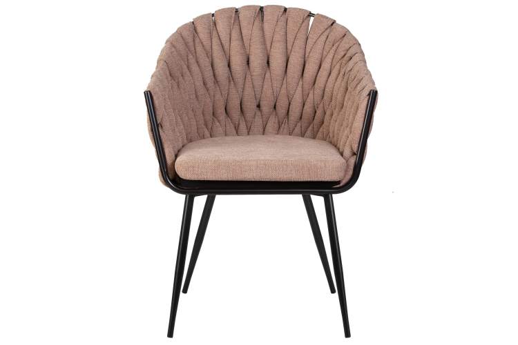 Набор 2 шт Стул обеденный DOBRIN MATILDA, коричневая ткань (LAR 275-3)-6