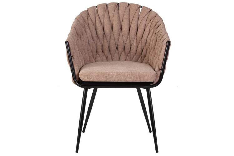 Стул обеденный DOBRIN MATILDA, коричневая ткань (LAR 275-3)-5