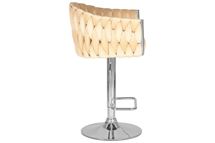 Набор 2 шт Стул барный DOBRIN MARCEL, бежевый велюр (MJ9-10)-3