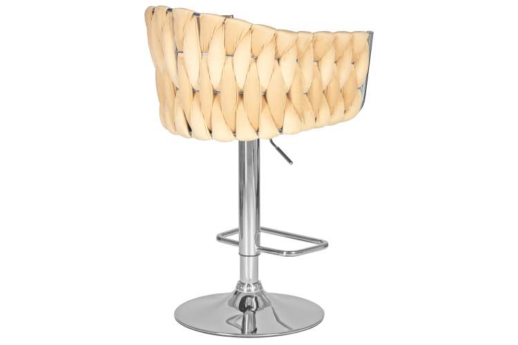 Набор 2 шт Стул барный DOBRIN MARCEL, бежевый велюр (MJ9-10)-4