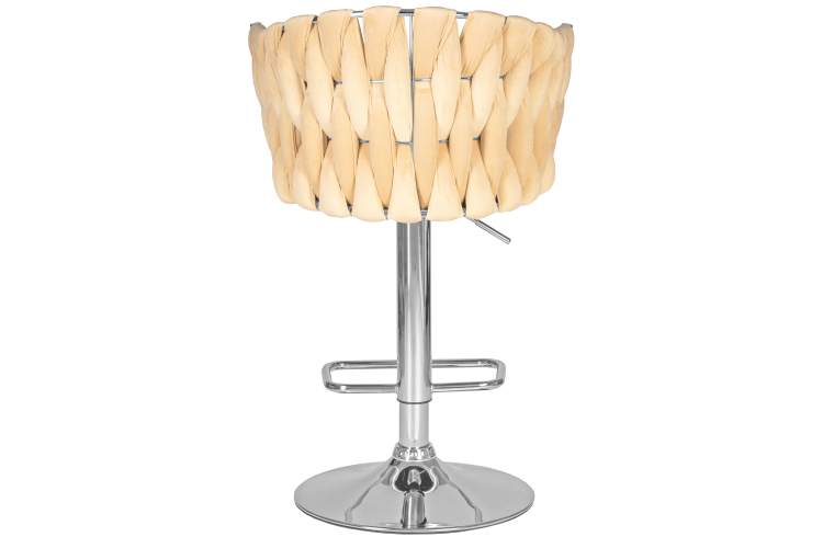 Набор 2 шт Стул барный DOBRIN MARCEL, бежевый велюр (MJ9-10)-5