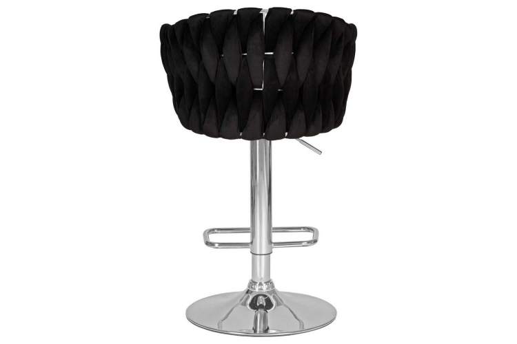 Стул барный DOBRIN MARCEL, черный велюр (MJ9-101)-4