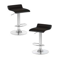 Набор 2 шт Стул барный DOBRIN TOMMY, чёрный