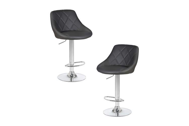 Набор 2 шт Стул барный DOBRIN LOGAN, серый