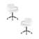 Набор 2 шт Офисное кресло для персонала DOBRIN LARRY, белый
