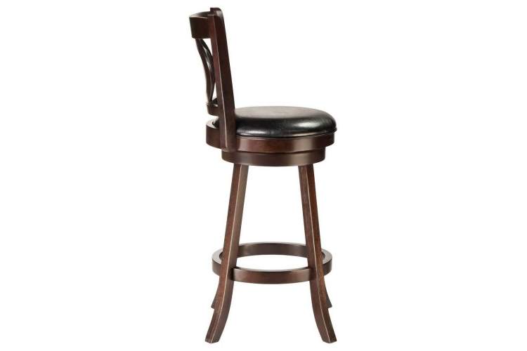 Стул барный DOBRIN CHAD BAR, капучино, чёрный-2