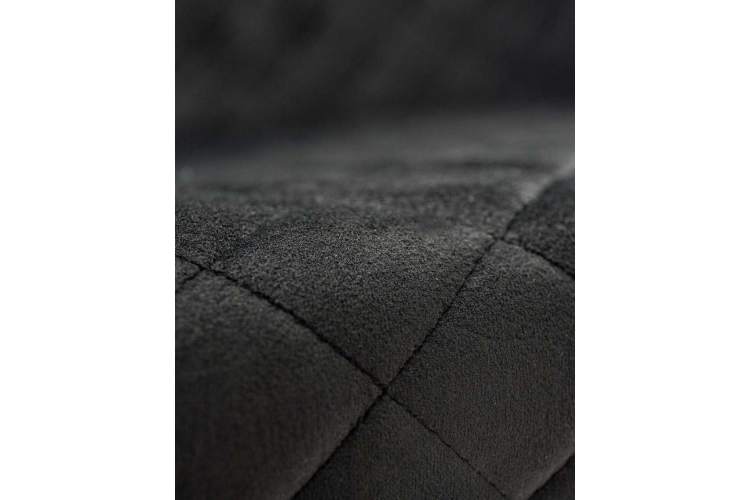 Стул обеденный DOBRIN RICHARD, черные матовые ножки, черный велюр (V108-77)-10