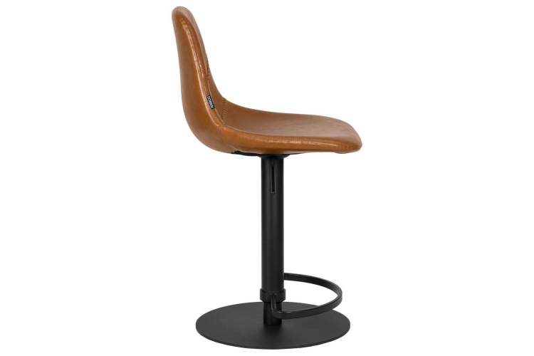 Стул барный DOBRIN ROME, коричневый винтажный PU (MS09)-2