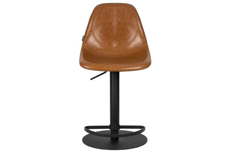 Стул барный DOBRIN ROME, коричневый винтажный PU (MS09)-5