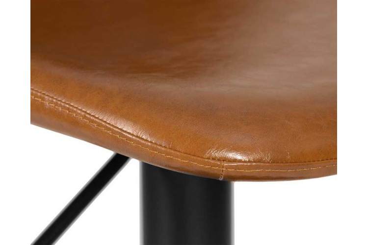 Стул барный DOBRIN ROME, коричневый винтажный PU (MS09)-7