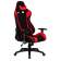 Кресло игровое DOBRIN DALLAS, черно-красная ткань