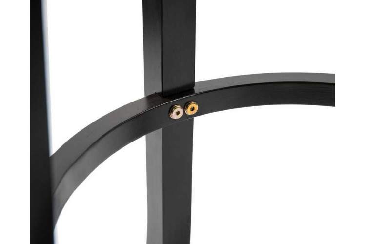 Стул барный DOBRIN TONY BAR, капучино, чёрный-8