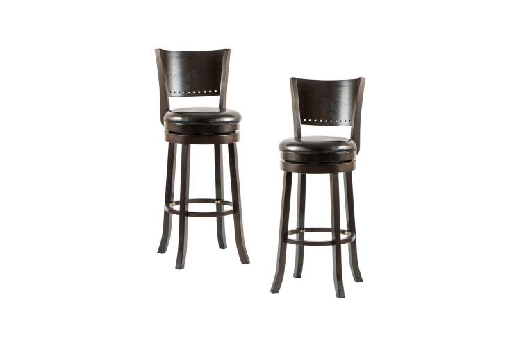 Набор 2 шт Стул барный DOBRIN TONY BAR, капучино, чёрный