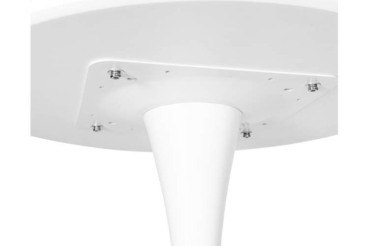 Стол барный MIA BAR, белая столешница, белое основание-3