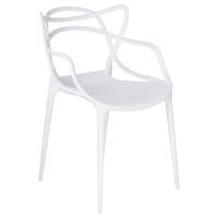 Набор 4 шт Стул обеденный DOBRIN MASTERS, белый (W-02)