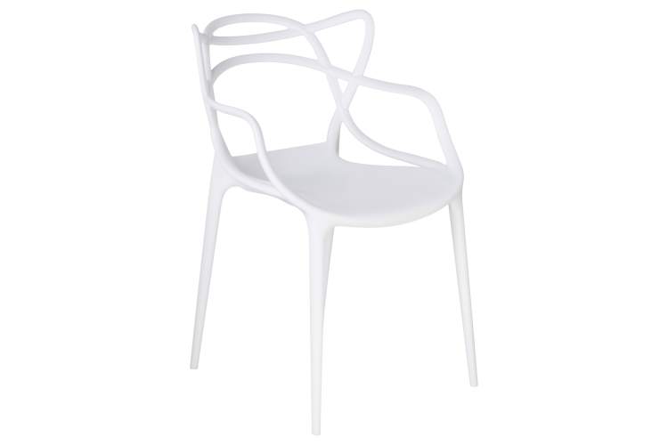 Набор 4 шт Стул обеденный DOBRIN MASTERS, белый (W-02)