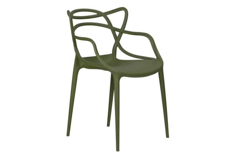 Стул обеденный DOBRIN MASTERS, зеленый хаки (G-17)-1