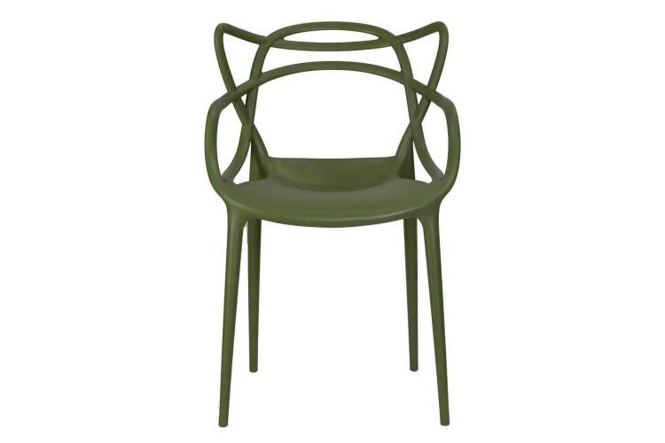 Стул обеденный DOBRIN MASTERS, зеленый хаки (G-17)-5