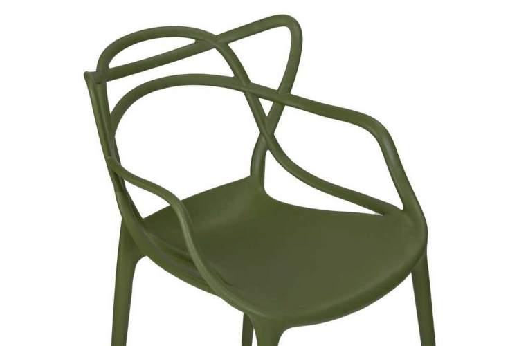 Стул обеденный DOBRIN MASTERS, зеленый хаки (G-17)-6