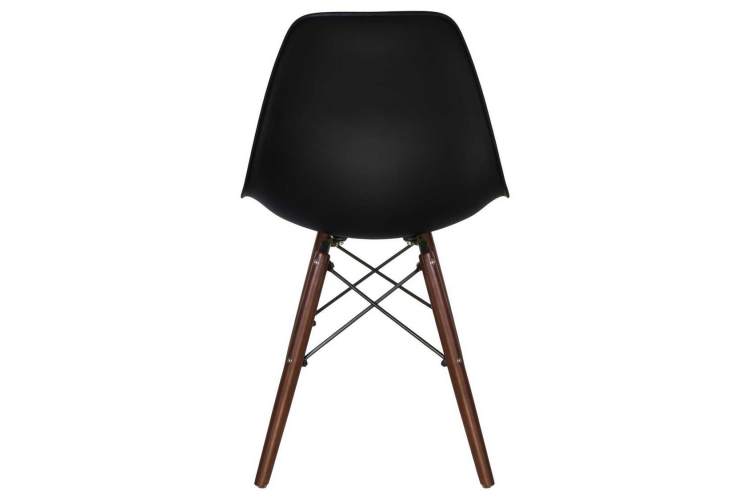 Стул обеденный LMZL-PP623, ножки тёмный бук, цвет сиденья чёрный-4