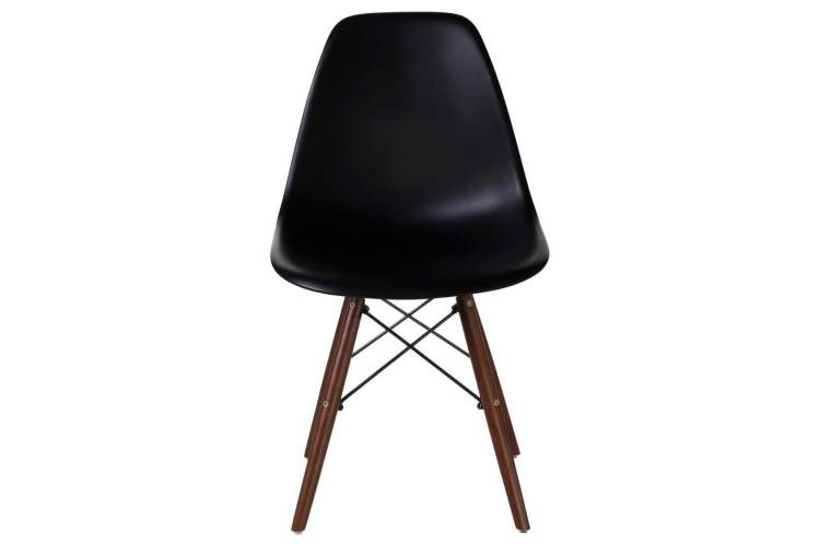 Стул обеденный LMZL-PP623, ножки тёмный бук, цвет сиденья чёрный-5