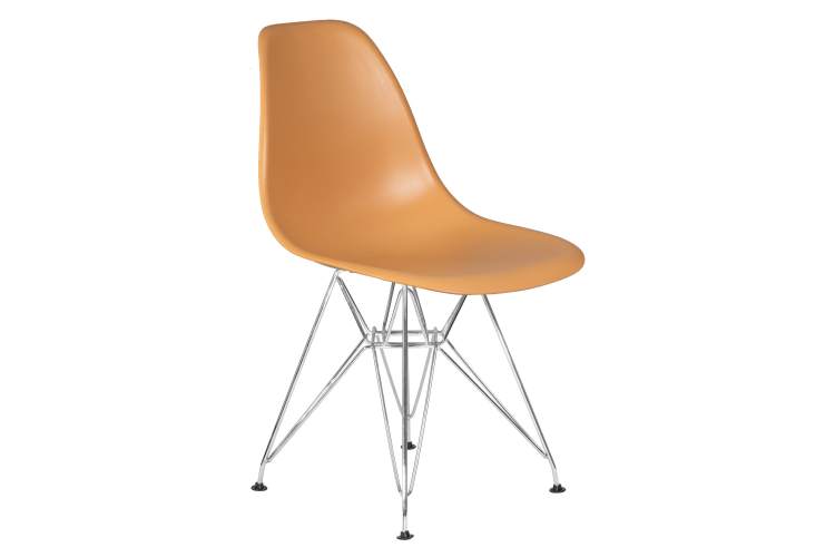 Набор 4 шт Стул обеденный DOBRIN DSR, ножки хром, цвет персиковый (NX-Y-06)-2