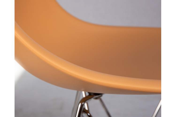 Набор 4 шт Стул обеденный DOBRIN DSR, ножки хром, цвет персиковый (NX-Y-06)-7