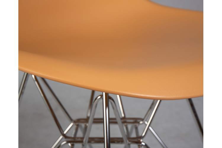 Набор 4 шт Стул обеденный DOBRIN DSR, ножки хром, цвет персиковый (NX-Y-06)-8