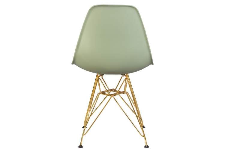 Набор 4 шт Стул обеденный DOBRIN DSR, ножки золотые, цвет мятный (NX-G-09)-5