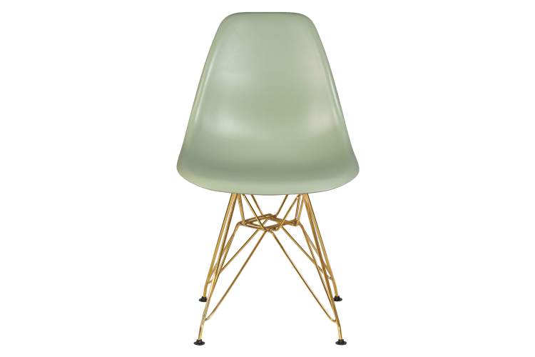 Набор 4 шт Стул обеденный DOBRIN DSR, ножки золотые, цвет мятный (NX-G-09)-6